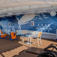 Открытая солнечная палуба