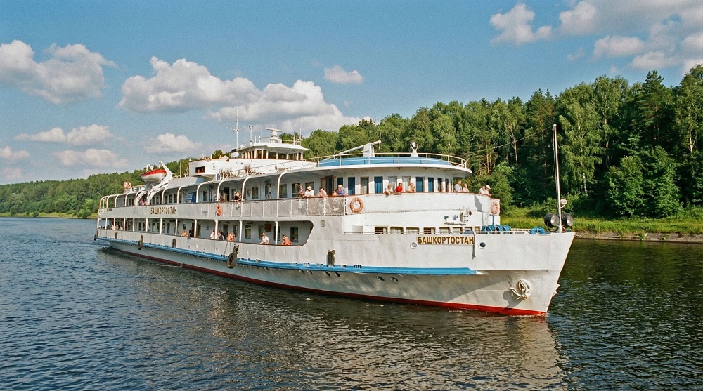 Изображение теплохода Башкортостан